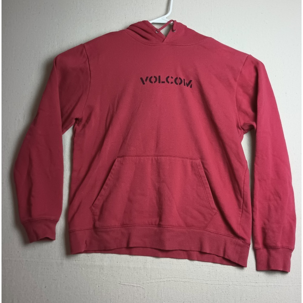 Volcom Hoodie Pullover Sweatshirt Casual Comfy Everyday Wear Large Red Skater R